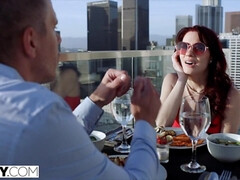 Redhead Jessica amazing anal sex scene