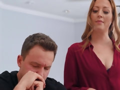 Arsch, Blasen, Braunhaarige, Spermaladung, Hundestellung, Hd, Hausfrau, Titten