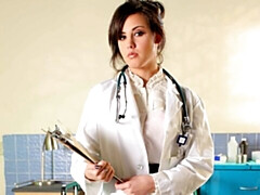 Adorable hot with big boobs Brooke Lee Adams rammed in the doggy style