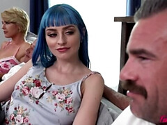 デカ尻, デカパイ, ブロンド, バック, 家族, フォアサム, 母, スインガー