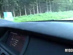 素人, デカパイ, 車, Hd, ヌーディスト, 公共, 赤毛, オッパイの