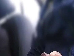 デカチン, フェラチオ, 車, チン, 生徒