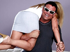 Stunning missionary pose oral sex with a hot blonde Lisa Demarco