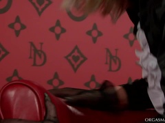 Schwarz, Bekleidet, Handschuhe, Natürlich, Höschen, Pov, Muschi, Satin