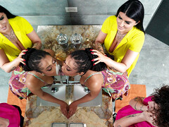 Lieveling, Grote kont, Zwart, Bruinharig, Lesbisch, Moeder die ik wil neuken, Pornster