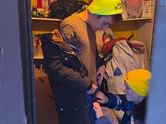 素人, デカチン, 捕まる, カップル, ハードコア, アウトドア, 公共, ロシア人