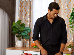 デカパイ, フェラチオ, 茶髪の, 浮気する, 天然, 三人