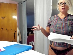 Paintedrose.live Femdom Milf Rosie In Enf Nurse Buttcrack Pov Roleplay Pants Falling Fun Big Ass And Boobs Real Rn