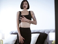 Schönheit, Grosse titten, Schwarz, Europäisch, Hardcore, Lingerie, Orgasmus, Eng