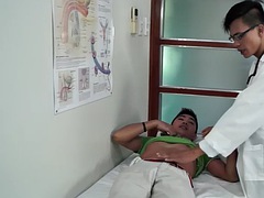Amateur, Anal, Médico, Fetiche, Gay, Guantes, Flaco, Uniforme