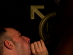 Enthousiasteling, Zwart, Pijpbeurt, Sperma shot, Homo, Hd, Interraciaal, Spier