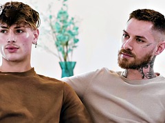Anal, Noire, Sucer une bite, Noir ébène, Faciale, Homosexuelle, Piercing, Tatouage