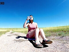 素人, 女, フェティッシュ, 毛深い, アウトドア, 公共, 一人, トイレ