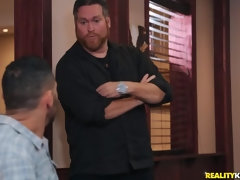 素人, 黒人, フェラチオ, チン, バック, 現実, ショートヘア, タトゥー