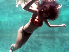 Braunhaarige, Masturbation, Nackt, Muschi, Titten, Nass