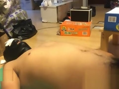 アジア人, 緊縛, フェラチオ, 中国人, 足フェチ, 手コキする, オナニー, ストッキング