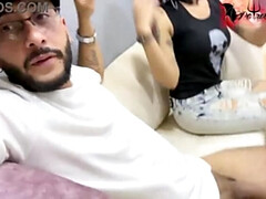 Красивые, Минет, Брюнетки, Сперма во рту, Сперма на лице, Унижение, Лизание, Развязные