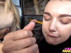 Chica, Tetona, Estilo perrito, Lamidas, Dinero, Al aire libre, Afeitado, Trio