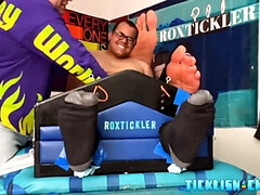 ぽっちゃり, 緊縛, ボンデージ, ぽちゃ, ヨーロピアン, 足, フェティッシュ, ゲイ