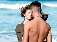 Schlafzimmer, Grosser schwanz, Blasen, Braunhaarige, Hundestellung, Natürlichen titten, Jungendliche (18+), Titten