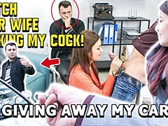 18 años, Amateur, Pareja, Cornudo, Dinero, Público, Realidad, Adolescente