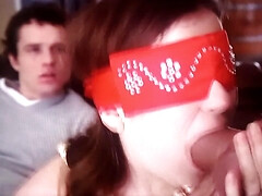 Sucer une bite, Brunette brune, Tir de sperme, Fait maison, Nénés