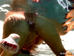 Nikki Benz gets fucked under water