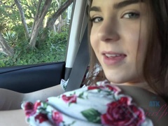 Vingeren, Buiten, Gezichtspunt, Openbaar, Kut duiken, Roken, Tiener, Tieten likken