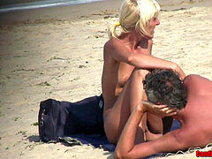 Blonde Milfs nude At The nudist Beach spycam Hd Video