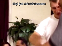 茶髪の, ズームショット, ダブル開発, グループ, Hd, スインガー, 三人, 妻