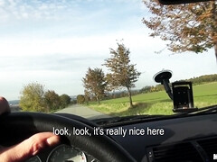 素人, 茶髪の, チェコ, ヨーロピアン, ハードコア, アウトドア, 現実, オッパイの