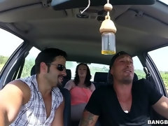 Grosser schwanz, Grosse titten, Spermaladung, Schwanz, Handjob, Hardcore, Hd, Öffentlich