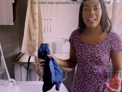 Leie, Arsch, Grosser arsch, Schwarz, Blasen, Schwanz, Schwarz, Latina