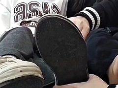 素人, 中国人, ダブル開発, フェティッシュ, 日本人, なめる, フェラする, 三人