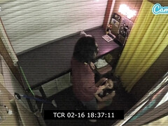 18, アジア人, デカパイ, フェラチオ, スパイ, ティーン, オッパイの, ウェブカメラ