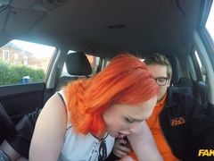 Leie, Blasen, Auto, Hundestellung, Handjob, Masturbation, Im freien, Pov