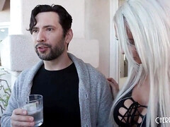 Gros seins, Blonde, Tromperie, Doigter, Mère que j'aimerais baiser, Chatte, Rasée, Nénés