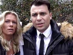 Blond, Tsjechisch, Man, Moeder die ik wil neuken, Gezichtspunt, Ruw, Tiener, Vrouw