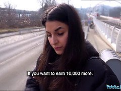 Leie, Grosse titten, Blasen, Schwanz, Orgasmus, Im freien, Pov, Öffentlich