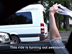 Sexy teen hitchhikes and anal pounded
