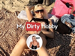 Leie, Grosse titten, Deutsch, Hd, Lesbisch, Lecken, Im freien, Muschi