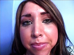 Kont, Pijpbeurt, Bruinharig, Gek, Sperma shot, Hd, Naakt, Tieten likken