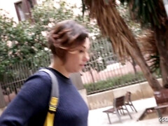 素人, 巨大クリトリス, デカチン, ハードコア, 淫乱熟女, お金, ピアス, スペイン人