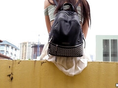 Enthousiasteling, Pijpbeurt, Rondborstig, Tsjechisch, Hardcore, Geld, Buiten, Tiener