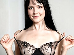 18, お尻, オナニー, ガリガリ, 一人, ストリッピング, ティーン, オッパイの