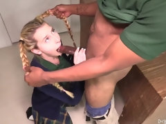 Blondine, Blasen, Spermaladung, Hardcore, Hd, Interrassisch, Zierlich, Jungendliche (18+)