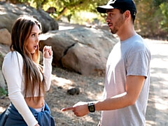 Жопа, Минет, Смазливые, Ласковые ручки, На природе, От первого лица, Рыжие, Сиськи