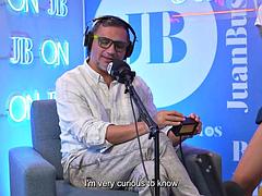 Better than her toys! MollySmith squirts all over the Sybian machine on Juan Bustos Podcast