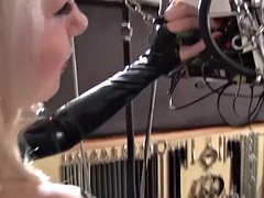Amateur, Sadomasoquismo, Amarrada, Cfnm, Dominacion femenina, Fetiche, Cuero