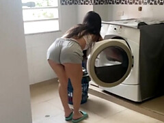 Fucking My Hot Brunette Neighbor With Big Ass